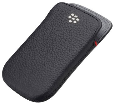 BlackBerry ACC-38857-201 Ledertasche für 9900/9930 Bold schwarz