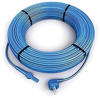 FANTINI COSMI k10 C14kit Kit Cable Calefactor con termostato y Enchufe Schuko, 14 m