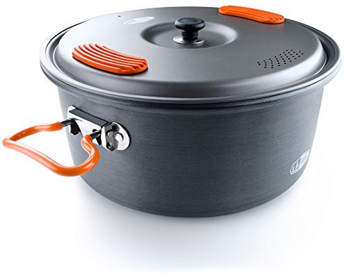 GSI Outdoors Halulite Kochtopf, Unisex, für Erwachsene, Grau, 3,2 l