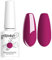 Vishine 8ml Vernis à Ongles Gel Semi Permanent UV LED aux 298 Couleurs Divers pour Nail Art Manucures Fuchsia Rose #087