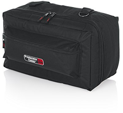 Gator GP-66 Hardware/Double Bass Pedal Bag – Robuste Tasche für Schlagzeug-Hardware & Doppel-Fußmaschine – Gepolstert, langlebig & tragbar – Schwarz