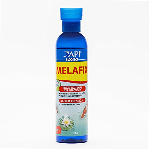 API Pond Melafix Pond Fish Bacterial Infection Remedy, Safe for Pets When Used As Directed, 237 ml Bottle