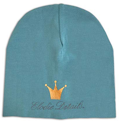 Elodie Details Logo Mütze für Baby - Pretty Petrol, 0-6 Monate