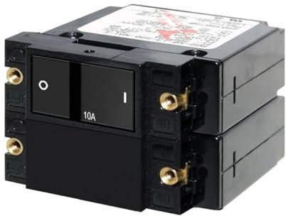 Blue Sea Systems Interruttore a bilanciere Piatto Serie A Doppio Polo 10A