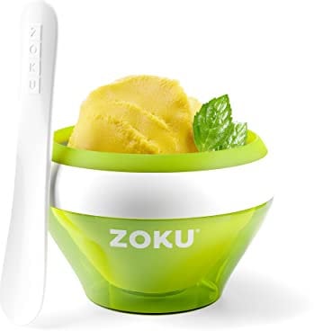 Zoku Ice Cream Maker-Green, 14 x 14 x 9.5 cm