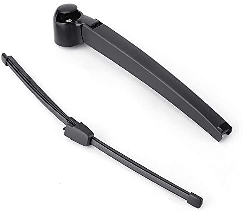 Heckscheibenwischer für Vw Golf 5, Wischerblatt Wischerarm hinten, Ersatz für 2002-2009 VW Polo MK4, 2003-2009 VW Golf MK5, Ganzjahresreinigung der Heckscheibe aus Naturkautschuk