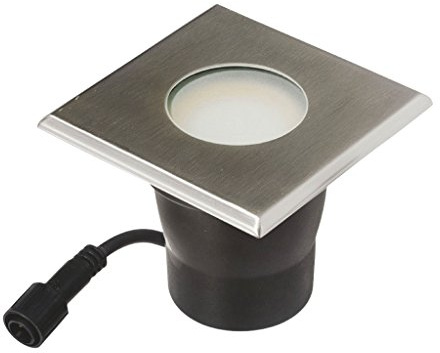 Easy Connect - Einbaulicht Edelstahl 12x12 cm
