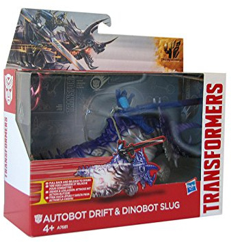Transformers - Figur Dino Jouster - Autobot Drift & Dinobot Slug (Hasbro A7681)