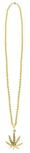 Boland 64306 - Halskette Pimp, Gold, Mode-Schmuck, Gangster, Millionär, Geschenk, Accessoire, Kostüm, Karneval, Mottoparty