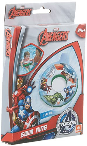 Mondo Toys - AVENGERS Swim Ring - Aufblasbarer Schwimmring - Schwimmring - ideal für Jungen / Mädchen - verwendbar im Schwimmbad / Meer - 16304