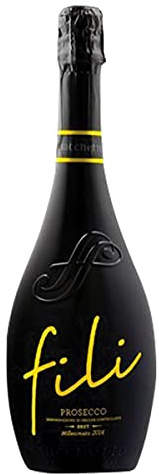 Fili Sacchetto Fili Prosecco Spumante Extra Dry DOC Sparkling Wine Veneto NV 75 cl (Case of 6)