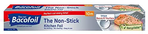 Bacofoil The Non-Stick Kitchen Foil, 30cm x 10m Pack of 1, Gr
