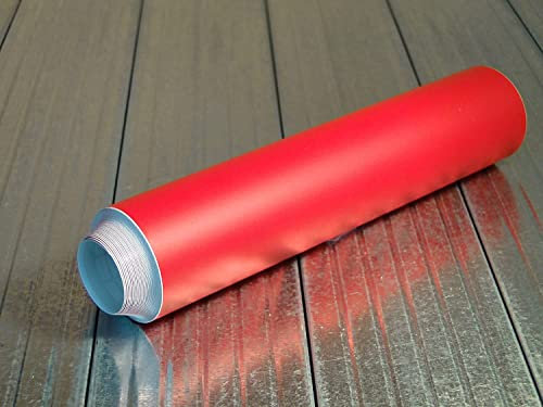Indigos UG - Viperstreifen - matt - rot - 1 Streifen - 400x20 cm - stylisch - mit Übertragungsfolie - Tuning - Carstyling - Viper - Racingstreifen - Autorennen