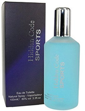 HiddenCode Sports Mens Fragrance Eau De Toilette Spray Pour Homme 100ml