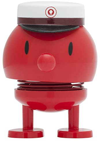 Hoptimist Bumble Bestandene Prüfung Geschenk, Graduation Deko zum Abi, Glücksbringer Prüfung oder Süßes Abitur Geschenk, 4,5 x 5,9 x 7,5 cm, Small, Rot