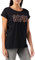 MERCHCODE Damen Ladies Ac/Dc Voltage Tee T Shirt, Schwarz, S EU