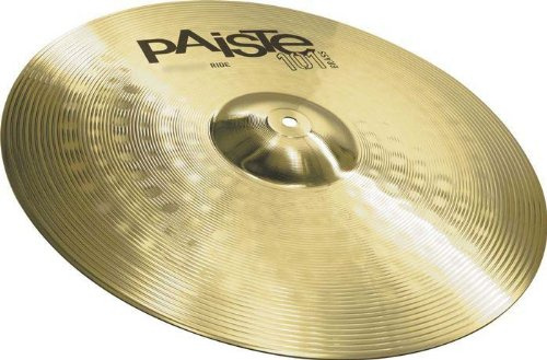 PAISTE 101 20 Ridebecken Schlagzeug Becken, Messing