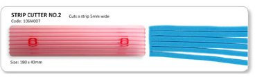 Strip Cutter No.2 - JEM Sugarcraft Cutter great for cake makers