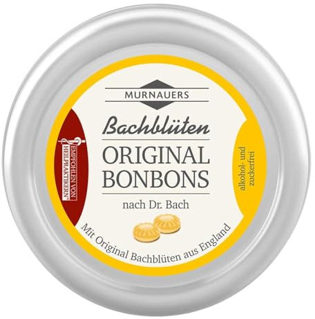 Murnauers Bachblüten Original Bonbons | 50g | Alltag in Balance | Hergestellt mit Original Bachblüten