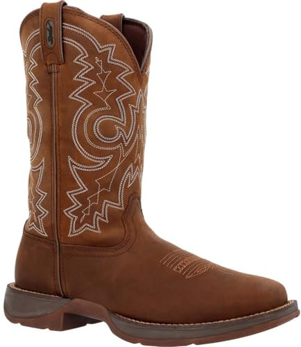 Durango Pull-On Western Boot, Brown, Size 7(D)