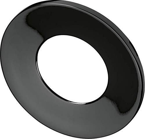 Knightsbridge Evolve Multi Trim GU10 Fire Rated Downlights, Available in Different Colours and Sizes (Black Bezel (EVOBKF)