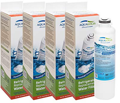 4 x AL-020B Filtre à eau pour réfrigérateurs Samsung DA29-00020B, DA29-00020A, DA97-08006A-B, HAF-CIN, HAF-CIN-EXP, HAFCIN