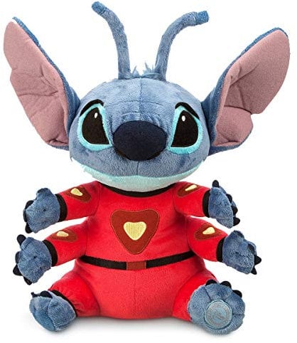 Disney Store Peluche Stitch Lilo Originale Medio Tuta Spaziale Alieno USA