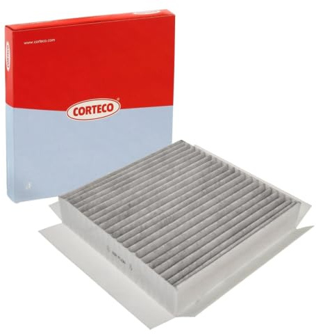 Corteco 80000338 Filter, Innenraumluft | Kompatibel mit: SMART CABRIO, CITY-COUPE, CROSSBLADE, FORTWO Cabrio, FORTWO Coupe
