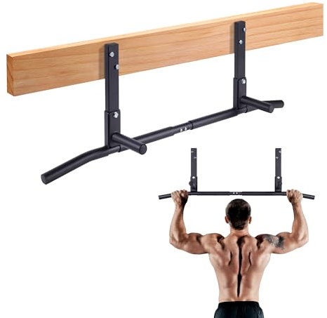 AmStaff Fitness TU038 Klimmzugstange für Balkenmontage