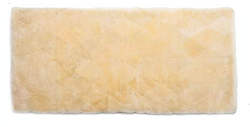 Reissner Lammfelle MB-PA Medizinische Lammfell Betteinlage Bettfell Schaffell Patchwork Qualität 140x200cm (medizinisch gegerbt)