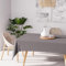 Soleil d'ocre Tischdecke mit Fleckschutz eckig 140x240 cm ALIX grau