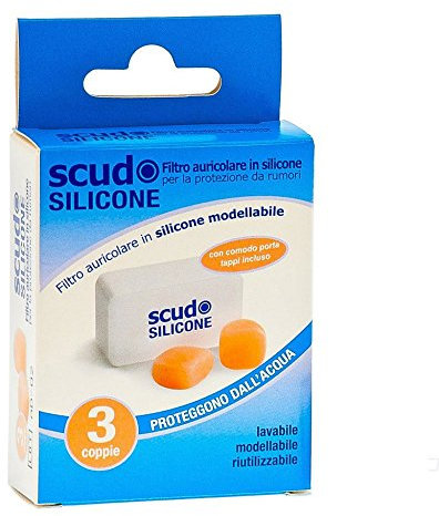 Earplug Scudo Sil 3Coppie 6Pz