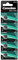 5 ST. CAMELION SR43 / G12 / 386 / SILBER-OXID KNOPFZELLEN, 1,55V 0% QUECKSILBER 14055043 5BP