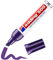 edding 500 Permanentmarker - violett - 1 Stift - Keil-Spitze 2-7 mm - wasserfest, schnell-trocknend - wischfest - für Karton, Kunststoff, Holz, Metall, Glas