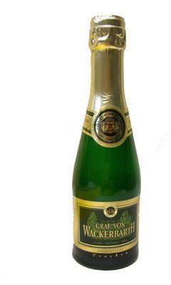 Feiner trockener Sekt - Graf von Wackerbarth - Spezialcuvee - trocken - 2 Piccolo je 0,2l - 11,0% vol