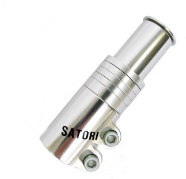 Raleigh - GNJ002S - Handlebar Stem Raiser for Bicycles with 1 1/8 Inch Steerer Tube in Silver