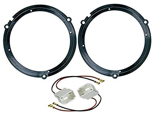 Sound-way Spacer rings adapters kit for 165mm 6.5 speakers for 165mm for FORD Fiesta/Ka