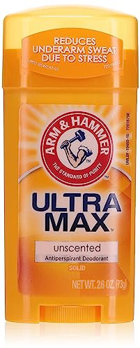 Arm & Hammer Ultra Max Advanced Anti-Perspirant & Deodorant Invisible Solid Unscented 73g (Deodorants)