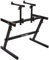 Quik-Lok Z/726 Double Tier Height Adjustable Z-Style Keyboard Stand