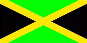FRIP - Jamaika Fahne Flagge Grösse 1,50x2,50m XXL