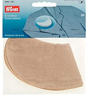 Prym Dress Shields Size M Beige 100% Cotton (PRYM_994191-1)