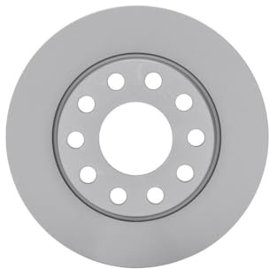Bosch BD884 Brake Disc Set - 255 mm - Rear Axle - 1 Set of 2 Discs | Vented High-Carbon Discs - ECE-R90 Certified - Great Cooling and Noise Suppression, Advanced Corrosion protected