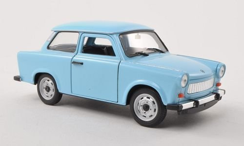 Unbekannt Trabant 601, hell-blau, Modellauto, Fertigmodell, Welly 1:24