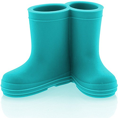 Zahnbuerstenhalter Gummistiefel - Blau