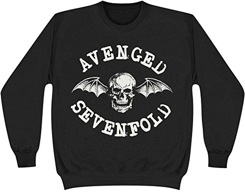 Avenged Sevenfold Men's Classic Deathbat Sweatshirt XX-Large Black
