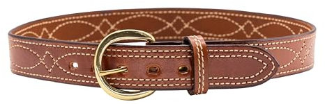 Bianchi B12 Tan wendbar Sport stitched-belt, Herren, hautfarben