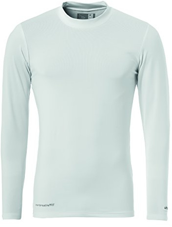 uhlsport Kinder Funktionsshirt LA, Weiß (White), 140/152 (Herstellergröße: XS)