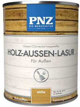 PNZ Holz-Außen-Lasur, Gebinde:10L, Farbe:eiche