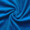 STOFFKONTOR Nicki Baumwollstoff Stoff - kuschelweicher Wohlfühlstoff, Kinderstoff - Meterware, royal-blau - zum Nähen von Kinderkleidung, Hausanzügen, Kissen