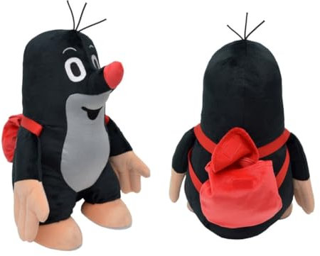 Der kleine Maulwurf Plüschtier mit Rucksack 35cm